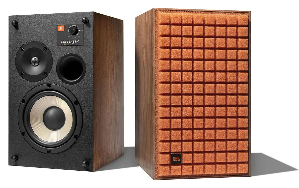 JBL L52 Bookshelf Speakers Frontal View